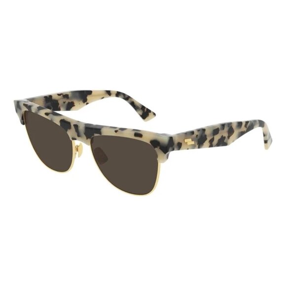 NEWBOTTEGA VENETASUNGLASSES HAVANA UNISEX EYEWEAR BOTTEGA VENETA BV1003S 003